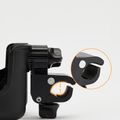 Porte-gobelet pour poussette 2-en-1 avec support organisateur de téléphone porte-gobelet universel pour poussette Noir image 3