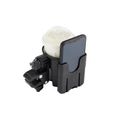2-in-1 Stroller Cup Holder with Phone Organizer Holder Universal Baby Cart Stroller Cup Holder Black