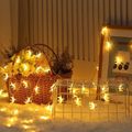 10 LED Star Moon String Lights Eid Mubarak Decorative Lights for Indoor Outdoor Decoration Ornaments Yellow image 3