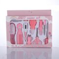 10Pcs Baby Healthcare & Grooming Kit Baby Safety Set Pink image 1