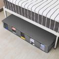 Bed Bottom Storage Box Folding Quilt Clothes Dustproof Moisture-proof Container Under Bed Storage Bag Grey image 3