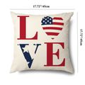 Independence Day Office Lumbar Pillow Cover for Cushion and Backrest (without Pillow Core Included) Color-A image 4