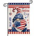4th of July American Bunting Flag Stars and Stripes Flag Banner for Independence Day Decorations Color-A image 1
