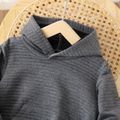 Kleinkinder Unisex Mit Kapuze Basics Sweatshirts grau image 2