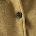 Toddler Boy/Girl Casual Solid Color Belted Hooded Blend Coat Khaki image 4