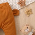 Baby Boy/Girl Animal Print 3D Ears Design Pants Brown image 5