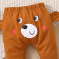 Baby Boy/Girl Animal Print 3D Ears Design Pants Brown image 3