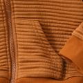 Toddler Boy/Girl Basic Solid Color Hooded Jacket Brown image 4