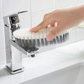 360 gradi piscina flessibile spazzola di pulizia multifunzionale lavanderia al piano spazzola di vasca da bagno di pulizia di spazzola bagno piastrelle flessibile Bianco image 5