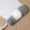 Microfiber Feather Duster with Extendable Pole Long Handle Dusters for Cleaning Dust and Cobweb Cabinet Car High Place All-Round Home Cleaning White