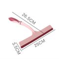Shower Squeegee All-Purpose Cleaning Tool for Windows Car Glass Shower Doors Kitchen Bathroom Pink image 2