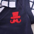 2 unidades Criança Menino Lapela Escola conjuntos de camisa Azul Escuro image 4
