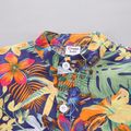 2pcs Toddler Boy Trendy Floral Print Cotton Shirt and Shorts Set Multi-color image 3