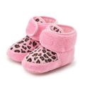 Baby / Toddler Leopard Print Velcro Prewalker Shoes Pink
