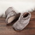 طفل / طفل حذاء prewalker القطيفة رمادي دافئ اللون الرمادي image 1