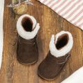 Baby / Toddler Khaki Fuzzy Fleece Prewalker Shoes Khaki