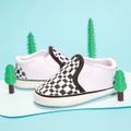 Baby / Toddler Geometric Print Slip-on Prewalker Shoes Black/White
