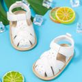 Baby / Toddler Hollow Out Solid Prewalker Shoes White image 1