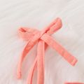 Toddler Girl Sweet 100% Cotton Smocked Crepe Slip Jumpsuits Light Pink image 5