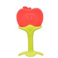 Baby Teething Toys Soft Fruit Teething Toys Set for Toddlers & Infants Baby Teeth Stick Red