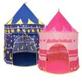Kids Play Tent Dreamy Graphic Pattern Foldable Pop Up Play Tent Toy Playhouse for Indoor Outdoor Use Pink image 2