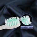 Escova de dentes elétrica sônica para crianças de 3 a 16 anos, escova de dentes automática, limpeza de dentes, higiene bucal Azul