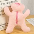 Baby Milk Bottle Cover Insulation Thermal Bag Cute Soft Plush Animal Toy Plush Pouch Covers Keep Warm Holder Silver