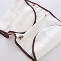 Plant Print Baby Swaddle Sleep Sacks Bamboo Cotton Newborn Infant Wearable Swaddling Wrap Blanket Sleeping Bag Brown image 5