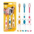 3Pcs 2-5Y Toddler Toothbrush Non-slip Handle Superfine Soft Teeth Brush Teeth Cleaning Oral Care Multi-color image 1