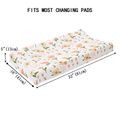 Changing Pad Cover Soft Stretchy Baby Diaper Changing Pad Cover Changing Table Pad Cover Pink image 3