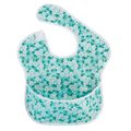 Baby Bib with Food Catcher Pocket Waterproof Soft Cozy Bibs for 6-24M Color-A image 1