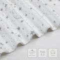 Baby Wearable Blanket Zip Up Sleepsack Swaddle Removable Hem Design Breathable Sleeveless Sleeping Bag Pink image 4