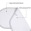 3-pack Changing Pad Liners Waterproof Washable Reusable Baby Changing Pads Mats White image 2