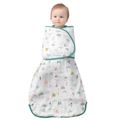 Sacos de dormir de algodão de bambu para bebês recém-nascidos embrulhados em panos para bebês saco de dormir Verde image 3
