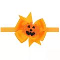 Halloween Cartoon Head Band Pumpkin Hat Design Head Band Costume Props for Halloween Party Supplies Yellow