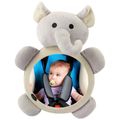 Cute Baby Rear Facing Mirrors Reverse Installation Car Interior Rear View Mirror Safety Car Back Seat View Mirror Light Grey image 3
