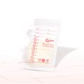 30-pack 250ML Disposable Breast Milk Storage Bags with Easy Pour Spout Hygienically Pre-Sealed Self Standing Bag White image 3