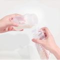 30-pack 250ML Disposable Breast Milk Storage Bags with Easy Pour Spout Hygienically Pre-Sealed Self Standing Bag White