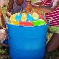 Conjunto de 111 pacotes de balões de água instantâneos auto-selantes de enchimento rápido para festa de verão ao ar livre diversão de verão para a família brinquedos para crianças Multicolorido