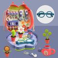 mini kit di attrezzi per bambini set per piantare giocattoli educativi montessori giochi interattivi giocattoli Colore-A