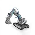 Building Hydraulic Excavator Bulldozer Toys Kids Engineering Vehicle Assembled Kits Color-A image 3