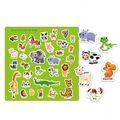 3-pack Kids Reusable Stickers Books DIY Scene Puzzle Stationery Stickers Early Education Stickers Books Children Gift Color-A image 2