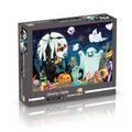 1000 pezzi di puzzle di halloween cupo castello puzzle di halloween haunted house party per bambini adulti Colore-A