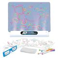 Magic 3D Drawing Board Set LED Drawing Pad Kids Painting Graffiti Educational Toys Color-A image 2