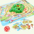 Tortoise and Rabbit Trap Game Toy Board Game Bunny Challenge Cross Country Race Toy Green image 2