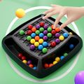 Rainbow Ball Chess Board Elimination Game Rainbow Ball Matching Game Interactive Jigsaw Educational Toys for Parents and Kids Multi-color image 2