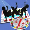 Twister Game More Colored Spots Family Party Game for Kids and Adults Color block image 5
