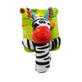 Baby Plush Rattle Toys Soft Comfort Stuffed Animal Hand Rattle Developmental Hand Grip Toy Color-A image 3