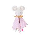 Cute Animal Baby Infant Soothe Appease Towel Soft Plush Comforting Toy Velvet Appease Baby Sleeping Doll Supplies Pink image 5