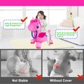 Inflatable Bouncy Unicorn Kids Bouncy Hopper Ride On Toys with Pump Indoor Outdoor Activity Toys Gift Color-A image 3
